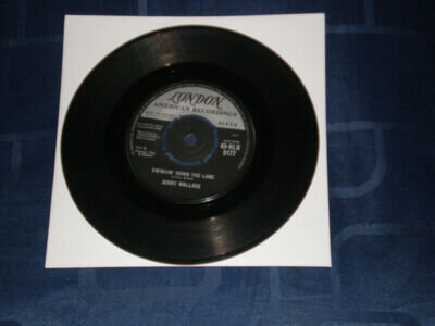 JERRY WALLACE - SWINGIN' DOWN THE LANE - 1960 LONDON 7" SINGLE