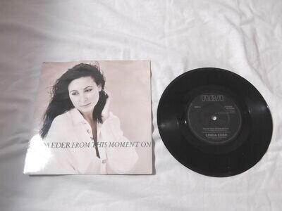 Linda Eder - From This Moment On / Love Is Forever 7" Vinyl Record RCA PB 43359