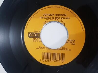 Stonewall Jackson - Waterloo/Johnny Horton - The Battle 7" Vinyl record single