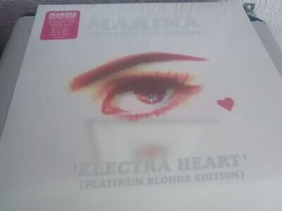 Marina-Electra Heart-Platinum Blonde Edition Double Magenta Vinyl FACTORY SEALED