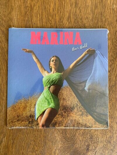 MARINA - Man's World - **Rare Pink 7” Vinyl** BRAND NEW and sealed