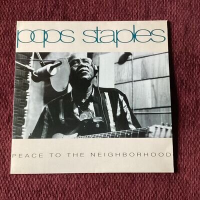 Pops Staples - Peace To The Neighbourhood (1992) vinyl LP