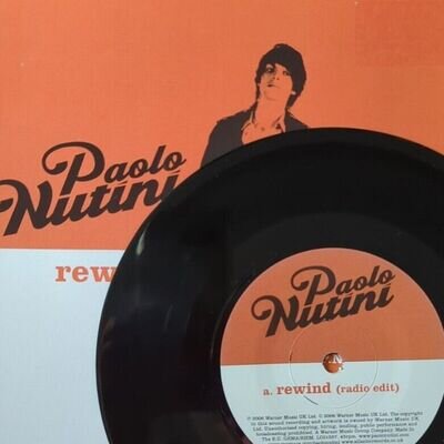 Paolo Nutini - Rewind 7" Vinyl Single Record ATUK050 Atlantic Very Rare 2006