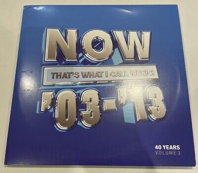 Various – Now That's What I Call 40 Years: Volume 3 2003-2013 - 3 x Vinyl LP