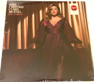 KELLY CLARKSON-WHEN CHRISTMAS COMES AROUND WHITE VINYL-TARGET EXCLUSIVE -SEALED