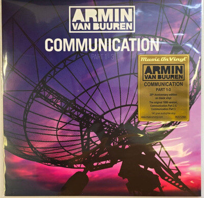 Armin van Buuren Communication 1-3 limited 12" vinyl record 180gram black 2024