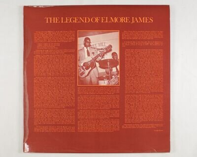 ELMORE JAMES - THE LEGEND OF ELMORE JAMES 1969 UK VINYL LP - EX/VG+