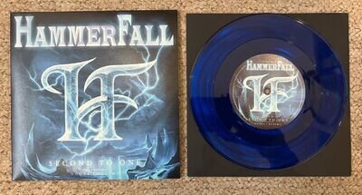 HammerFall Second To One Limited Edition 7 Inch Blue Vinyl Single