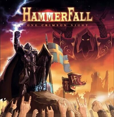 HAMMERFALL ONE CRIMSON NIGHT (LIVE) (3LP CLEAR VINYL) 3LP New 0803343198157