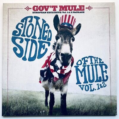 GOV'T MULE - STONED SIDE OF THE MULE - 2015 EUROPE 2 X VINYL RELEASE - VG+/VG+