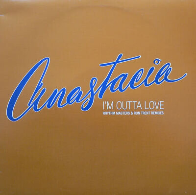 Anastacia - I'm Outta Love Remixes - UK Promo 12" Vinyl - 2000 - Epic