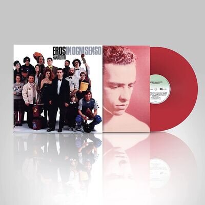 SENT TRACKED Eros Ramazzotti En Todos Los Sentidos Remastered red Vinyl) NEW