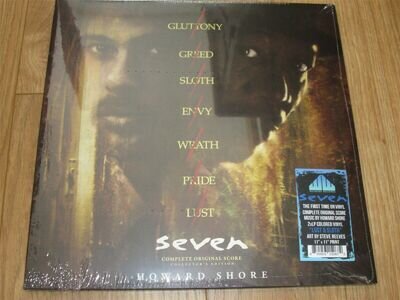 SEVEN / SE7EN SOUNDTRACK - HOWARD SHORE - 2 LP COLOURED VINYL - NEW