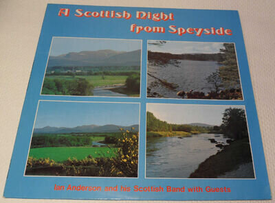 Scottish Night From Speyside Ian Anderson Live Nethy Bridge 1975 Vinyl LP Album