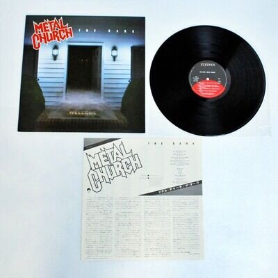 Metal Church The Dark 1986 Vinyl Record Heavy Thrash Metal Music Sound Japan