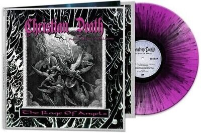 Christian Death - The Rage Of Angels - Purple/black Splatter [New Vinyl LP] Blac