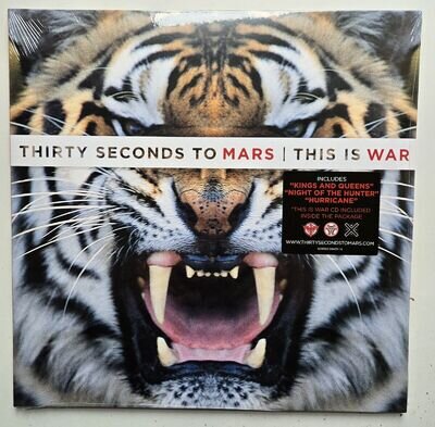 Thirty Seconds to Mars - This is War - Double Vinyl 2 x LP + CD NEW & SEALED