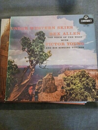 Rex Allen - Under Western Skies -Stetson Lp