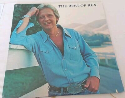 REX ALLEN JNR, THE BEST OF REX, VINYL LP. PRE-OWNED