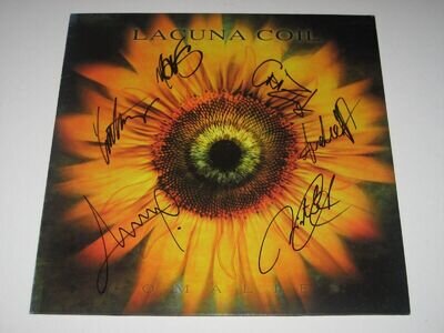 Lacuna Coil - Comalies (Vinyl LP 2002 - SIGNED BY ALL BAND MEMBERS + Inner - EX)