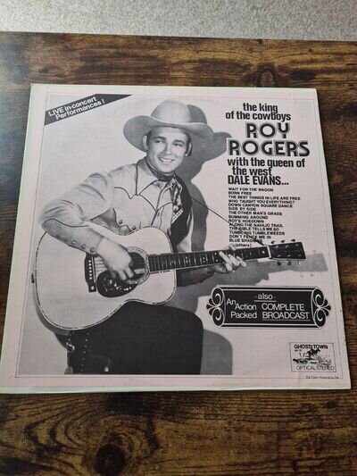 Roy Rogers and Dale Evans - The King of the Cowboys - Mono - US - RR181 EX