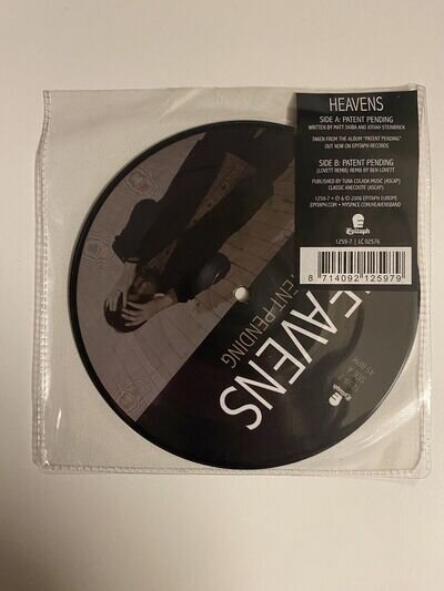 Heavens - Pattern Pending 7" Picture Disc Vinyl Alkaline Trio