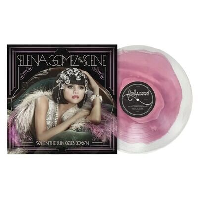 Selena Gomez - The Scene When The Sun Goes Down - Lavender & White Swirl Vinyl