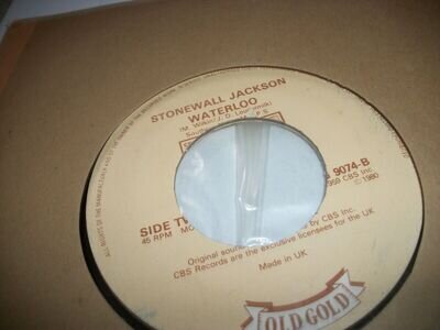 STONEWALL JACKSON- WATERLOO JUKEBOX VINYL 7" 45RPM P