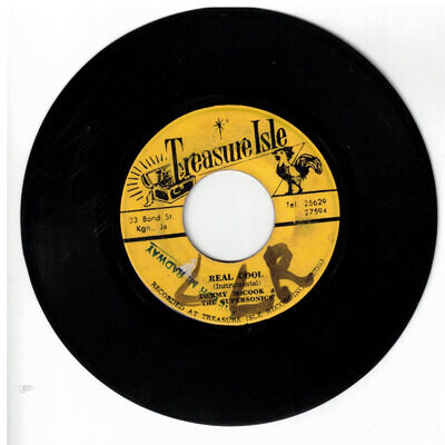 #107 SKA REGGAE 45 TREASURE ISLE LABEL TOMMY McCOOK " REAL COOL / BABA BOOM "