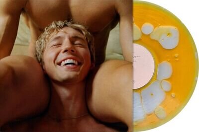 Troye Sivan Something To Give Each Other HONEY LIQUID FILLED VINYL