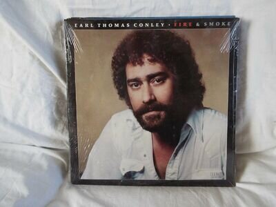 EARL THOMAS CONLEY - Fire & Smoke - STILL SEALED, A SMALL NICK CUT INTO SLEEVE