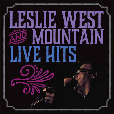 LESLIE WEST AND MOUNTAIN LIVE HITS (2LP CLEAR RED VINYL) 2LP New 0805772060814