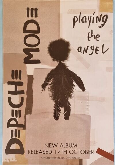 Depeche Mode Playing The Angel Original Promo Poster 66cm x 51cm rare