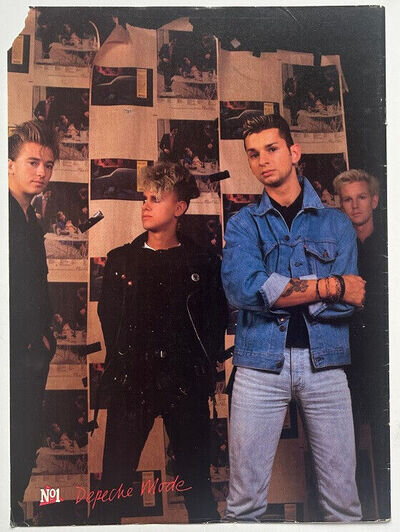 DEPECHE MODE - 1985 Full page UK magazine poster