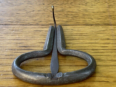 Vintage Jew's Harp, Jaw Harp, Mouth Harp ~Metal Musical Instrument~ England