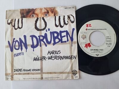 7" Single Marius Müller-Westernhagen - Von drüben/ Dicke Vinyl Germany