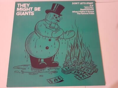 They Might Be Giants – Don't Let's Start - 1988 German 12" Vinyl Maxi Single