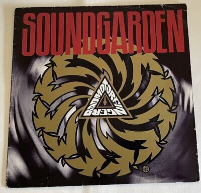 Soundgarden Badmotorfinger Vinyl FIRST PRESS (1991) 395 374-1 Cornell Grunge