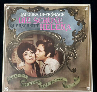 12'' / LP - Anna Moffo, Ivan Rebroff, René Koll - Jacques Offenbach - Die Schöne