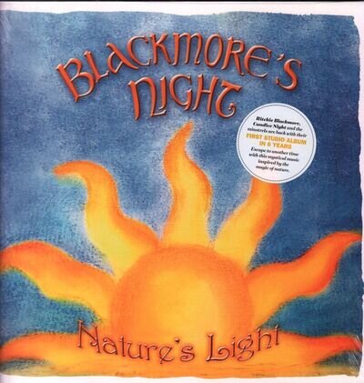 Blackmore's Night Nature's Light LP vinyl Europe Earmusic 2021 Heavyweight Black