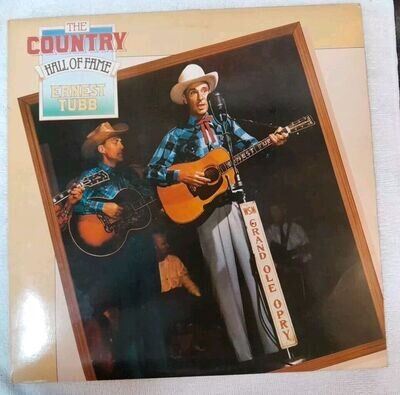 ERNEST TUBB - The Country Hall Of Fame (1979 UK Vinyl LP) Excellent Condition