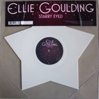 ELLIE GOULDING - Starry Eyed (2010, 7" Shaped Single) Unplayed - Single Sided