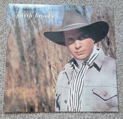 Garth Brooks S/T 1989 Debut Capitol Records Vinyl LP SEALED In Shrink Cut-Out