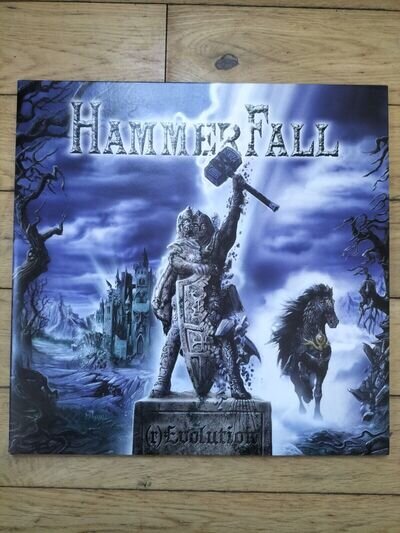 HAMMERFALL - (R)EVOLUTION DOUBLE LP VINYL 2014 ISSUE - EXCELLENT NEAR MINT