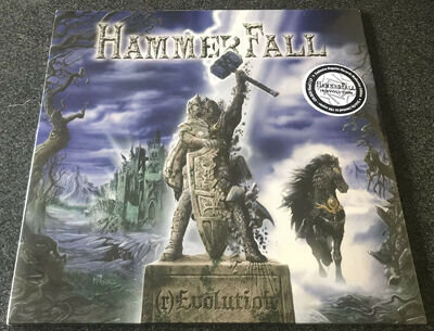 HAMMERFALL-(r)EVOLUTION-2014 2xLP GOLDEN VINYL-LIMITED TO 100-NEW & SEALED