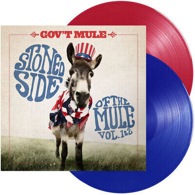 Gov't Mule : Stoned Side of the Mule - Volume 1 & 2 VINYL 12" Album Coloured