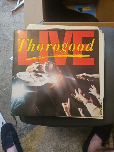 GEORGE THOROGOOD: LIVE LP VG+/VG+ A1/B1