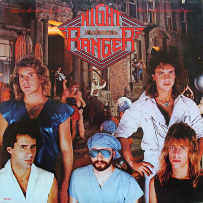 Night Ranger - Midnight Madness - Used Vinyl Record - Q12170z