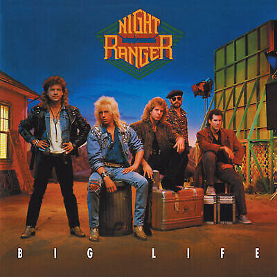 'Night Ranger - Big Life' LP, Album Hard Rock 1987 VG+/VG+