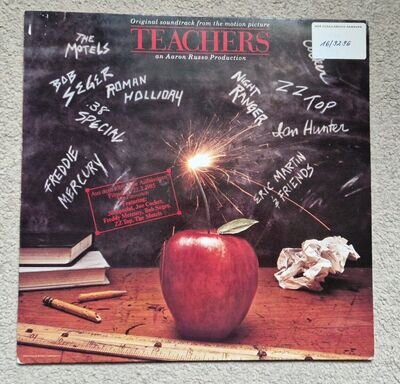 TEACHERS SOUNDTRACK LP - 1984 - ZZ TOP NIGHT RANGER